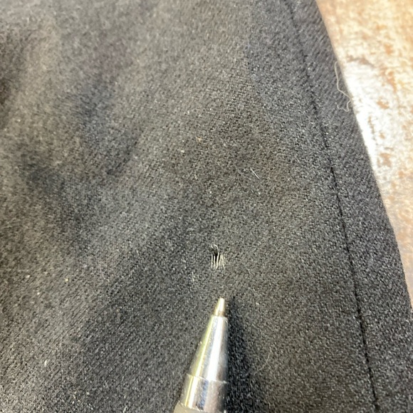 Harve Bernard Embroidered Wool Blend Shift Dress Zipper Women Size 14 Black NWT - Picture 11 of 16